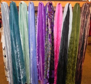 Red Chair Studio Velvet Scarves