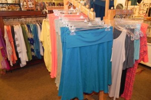 Fresh Laundry Linen Skirt in Aloe, Caribe, and Reef